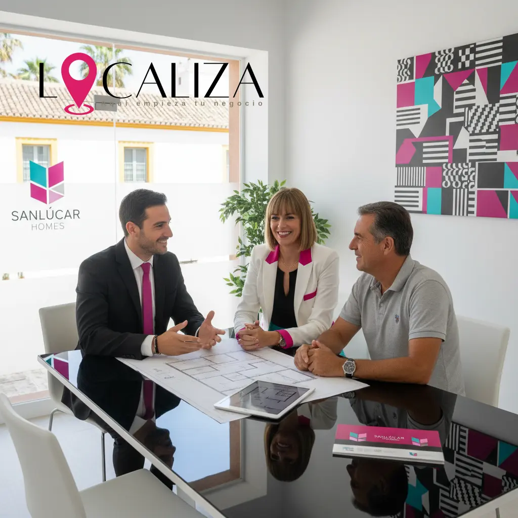 Profesionales inmobiliarios asesorando sobre subrogación del alquiler de un local comercial en Sanlúcar de Barrameda